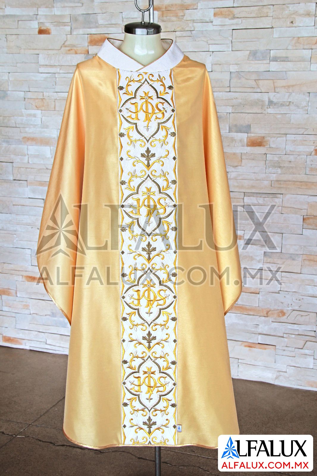 26 REDENTOR JHS Casulla Central Dorado Brocado Bronce 231 (1)